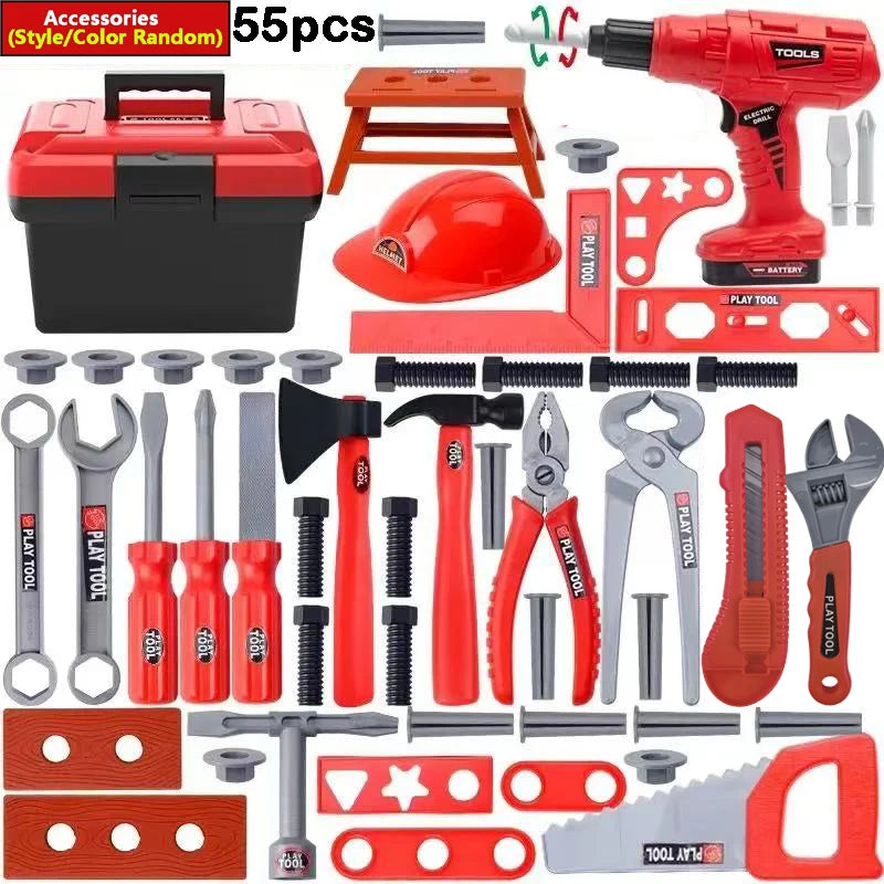 Kids Pretend Tool Kit for Imaginative Repair Play