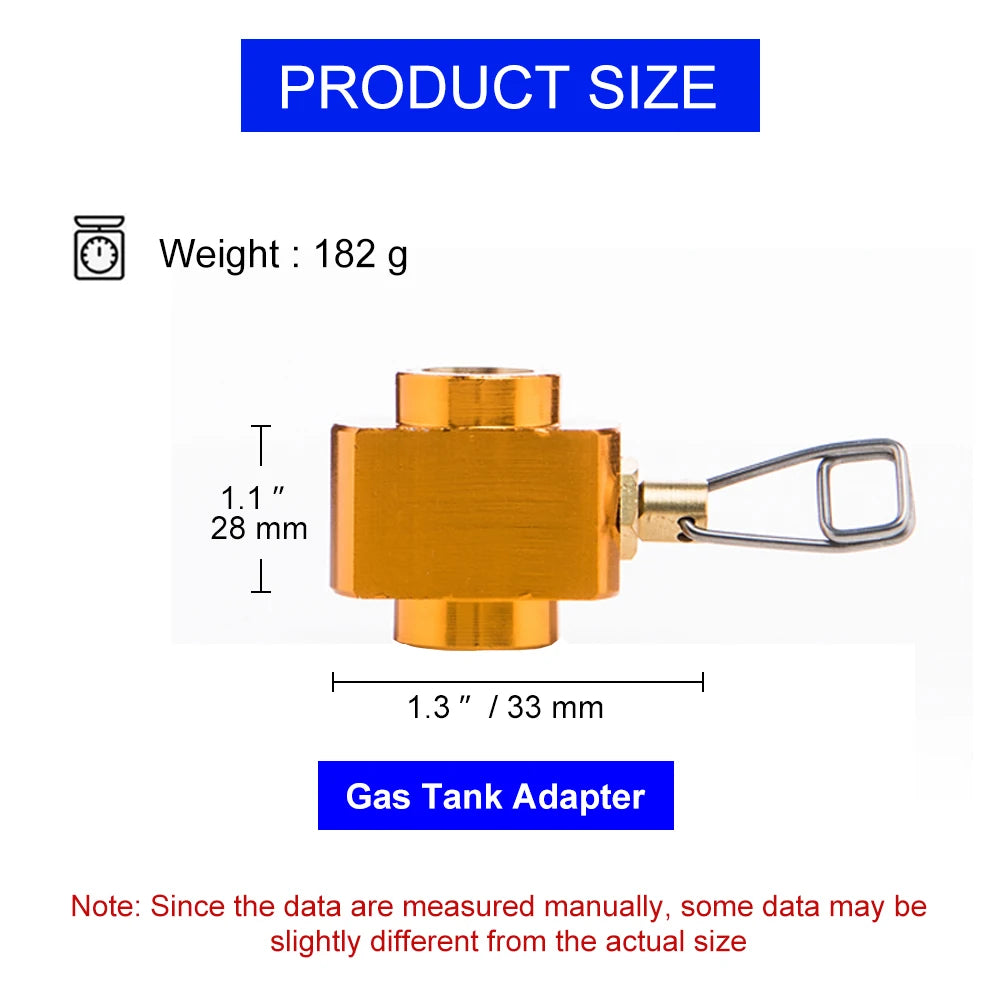 Camping Stove Propane Refill Adapter Gas Filling Tool