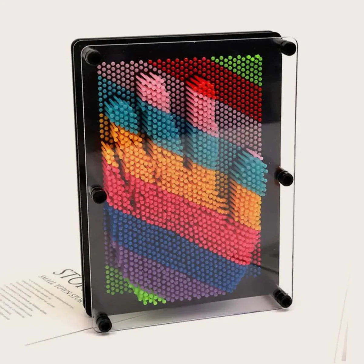Mini 3D Pin Art Bord - 8,5 cm