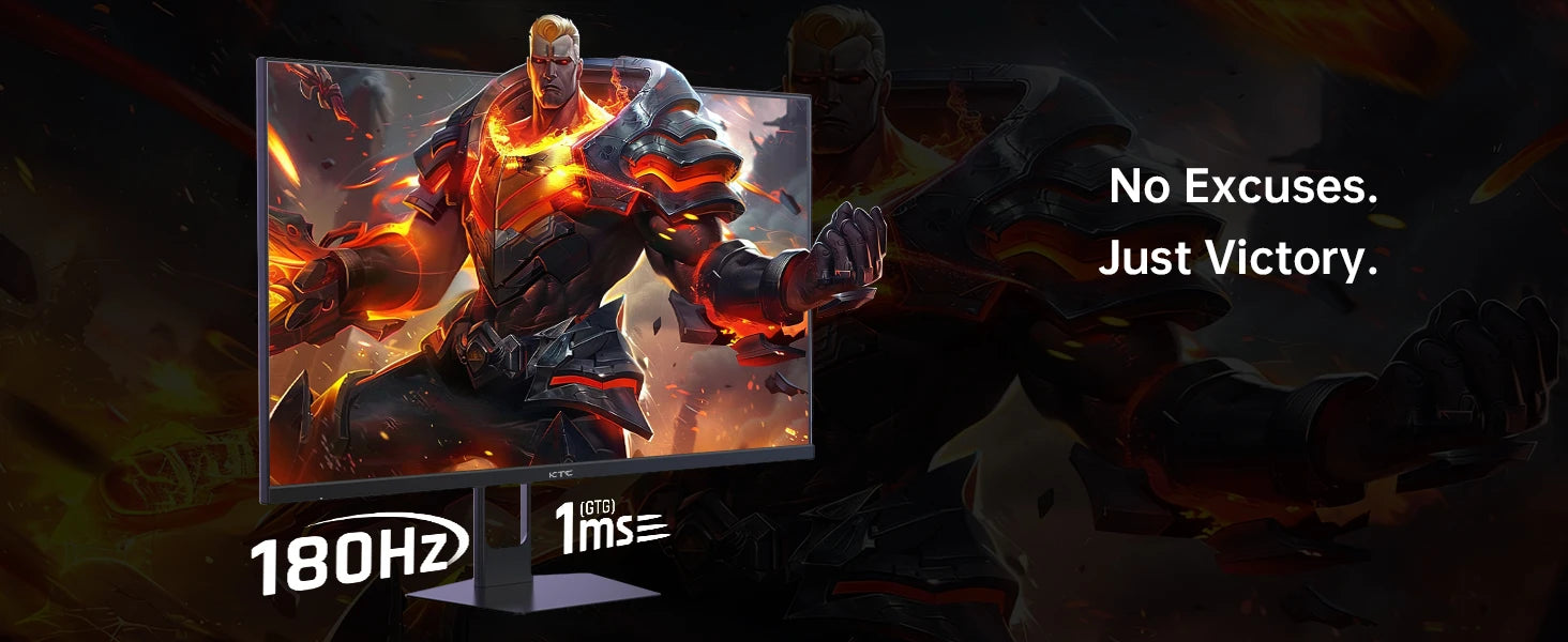 KTC H27T22C 27" Gaming Monitor 180Hz QHD Fast IPS