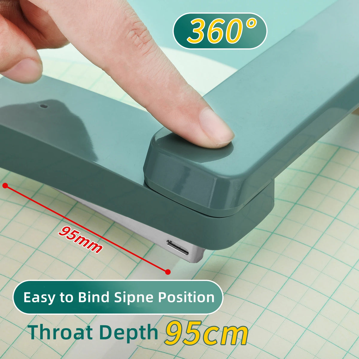 Swivel Manual Stapler for 24/6 Staples