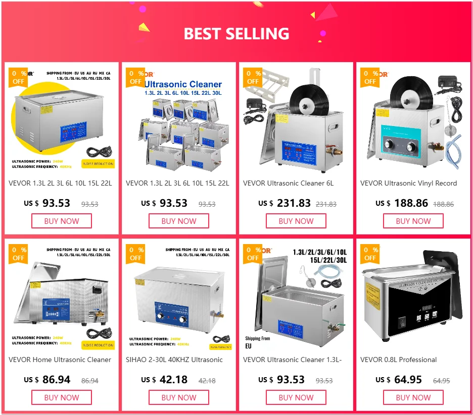 6L ultralyds vinylpladerygger til 7–12" plader med tørrestativ