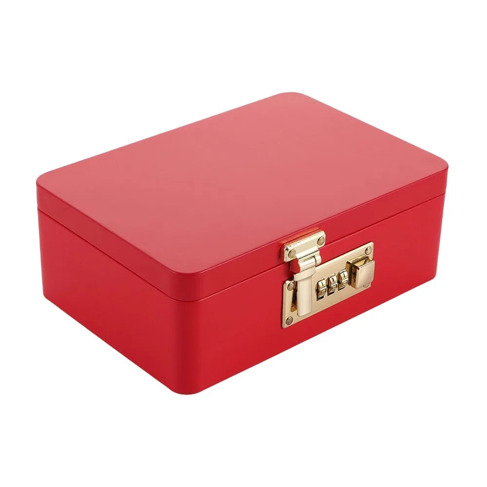 Metal Combination-Lock Storage Box