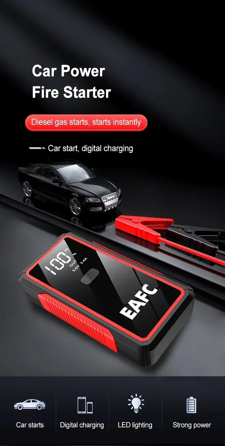 Portable Power Bank Car Jump Starter 600A / 1200A / 2000A