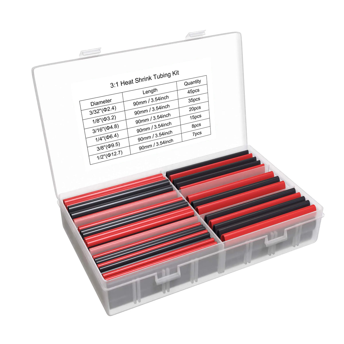 Adhesive-Lined Heat-Shrink Tubing Assortment