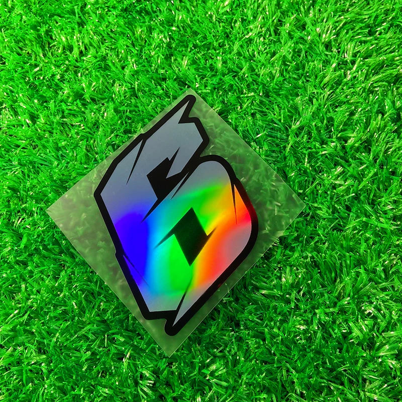 1PC Laser Number Motorcycle Stickers Waterproof Motorbike Fuel Tank Electric Scooter Bicycle Decoration Durable Vinyl Decals