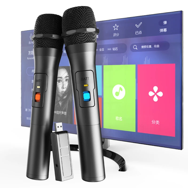 Kit de micrófono karaoke inalámbrico de mano