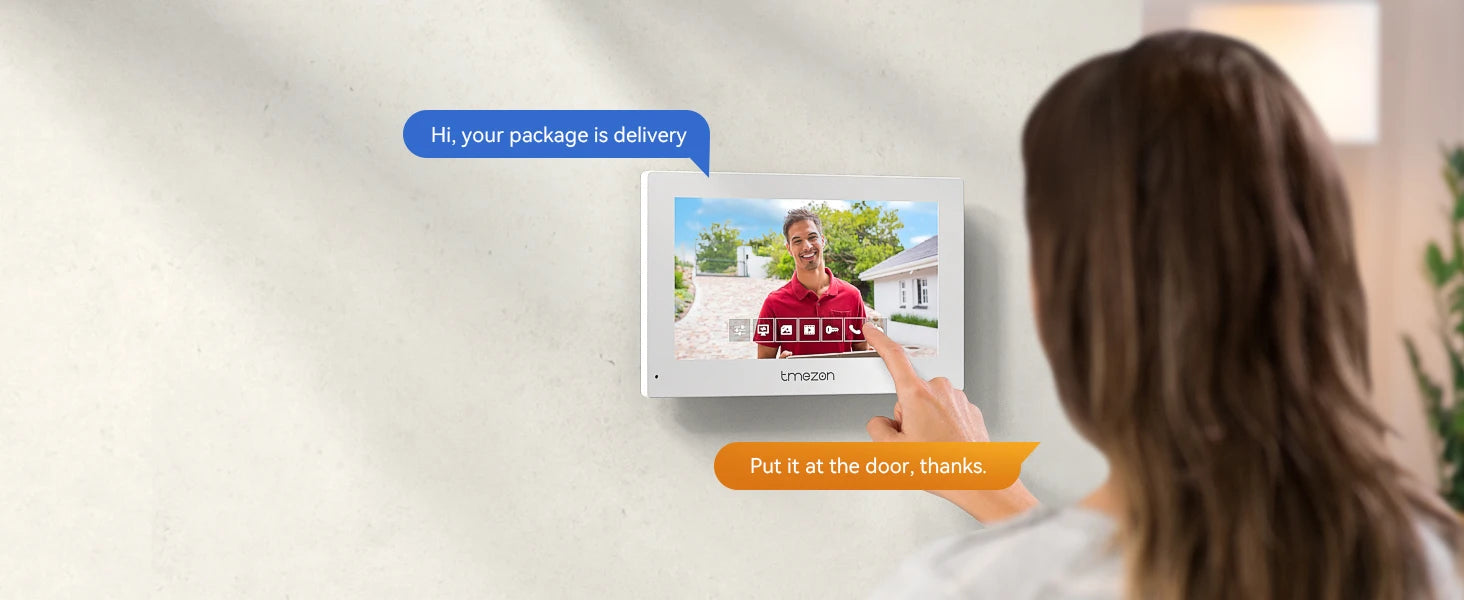Smart Video Intercom 7" 1080P Screen