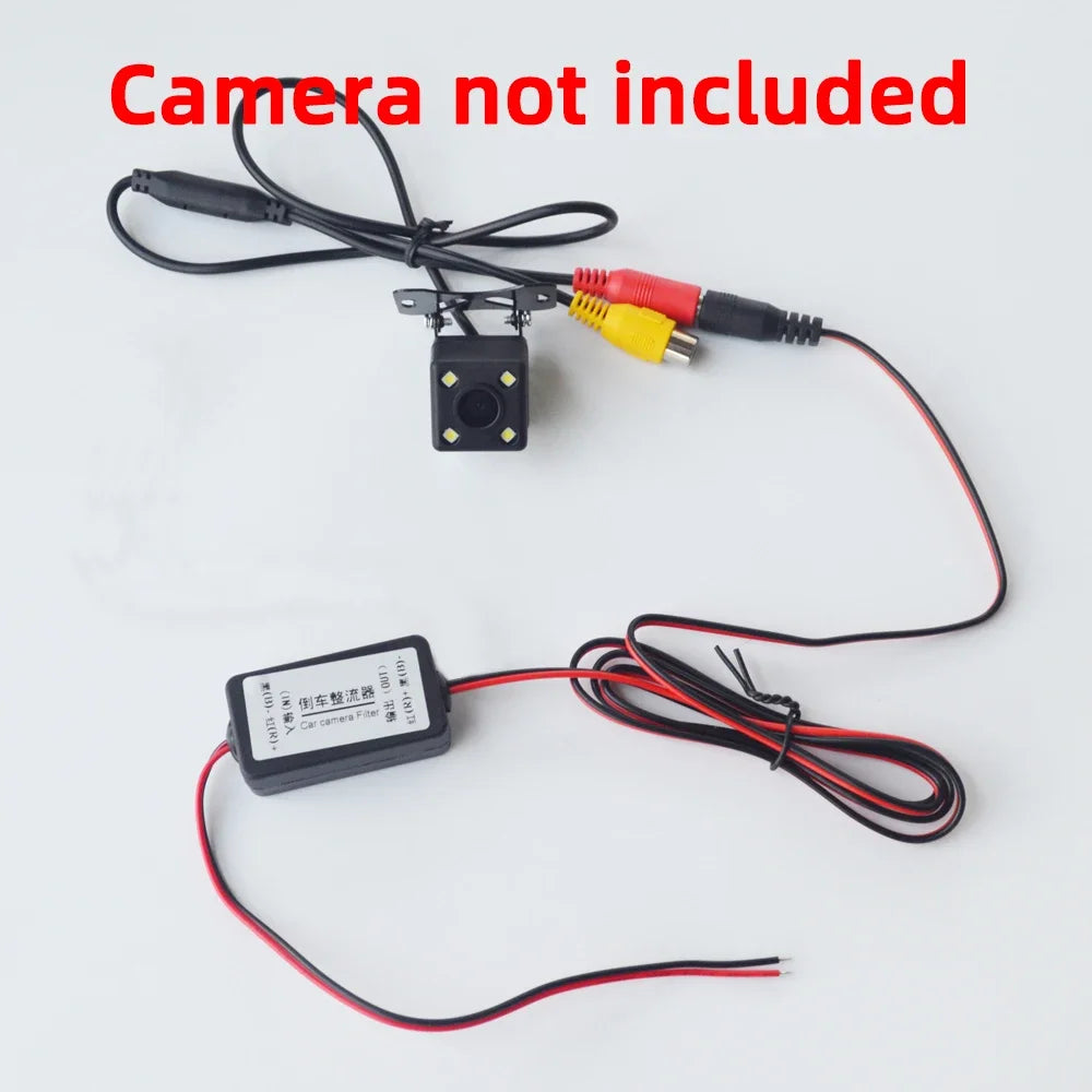 12V DC Power Relay Filter Rectifier for Rear View Camera