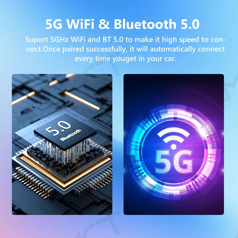 Bezdrátový CarPlay a Android Auto 2v1 chytrý dongle