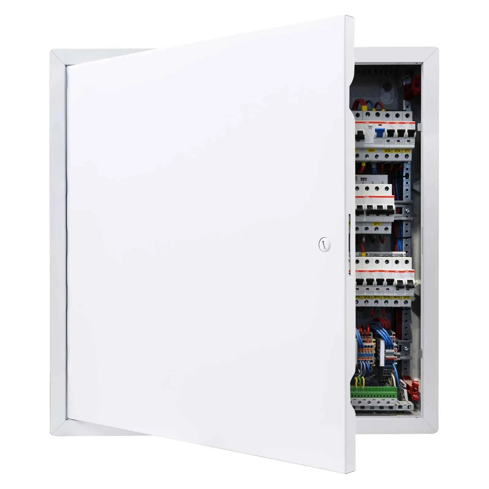 VEVOR 16 inch White Access Panel for Drywall Galvanized Steel Wall and Ceiling Electrical and Plumbing Service Access Door Cover