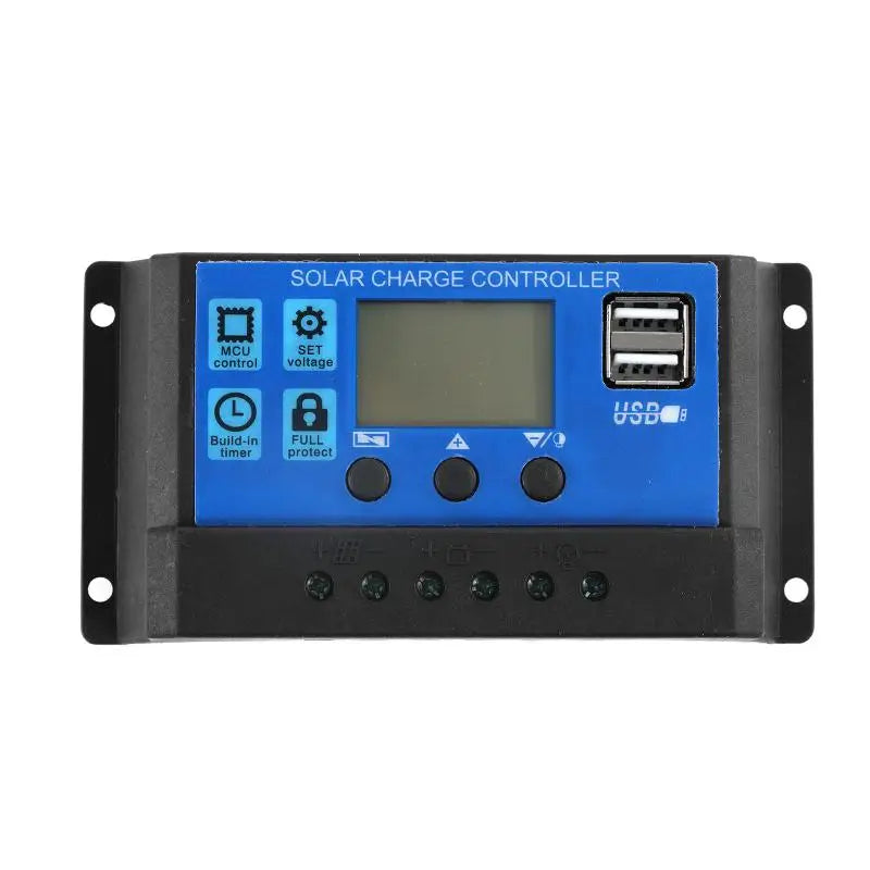 12 V / 24 V Solar Charge Controller with LCD