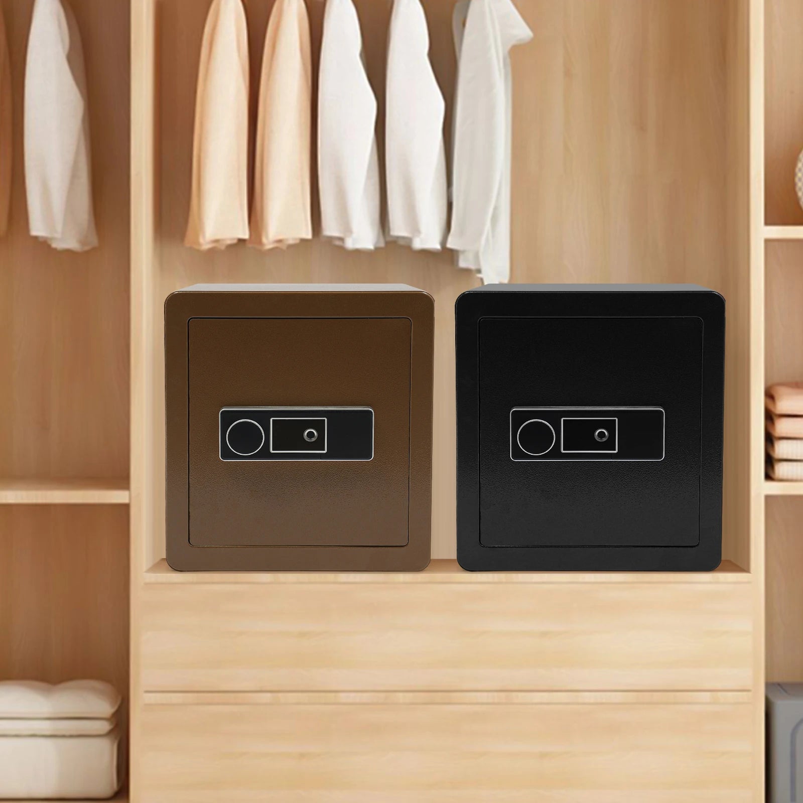 Domáci bezpečnostný sejf – 45L biometrická oceľ