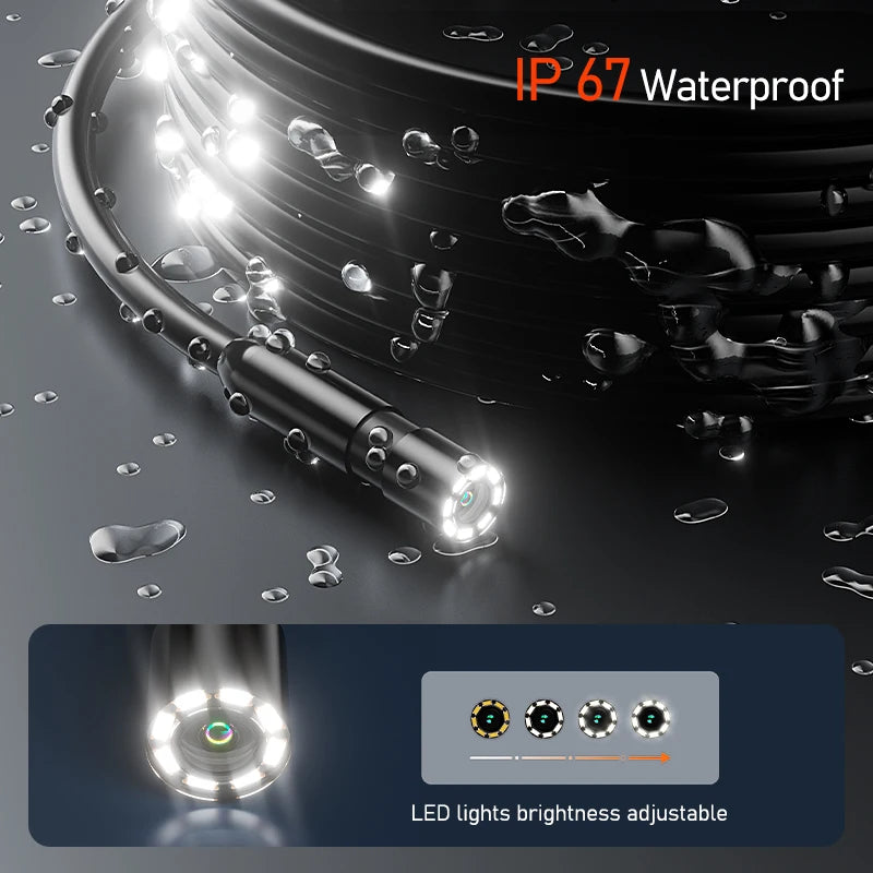 Inspection Camera with 4.3-Inch IPS Screen