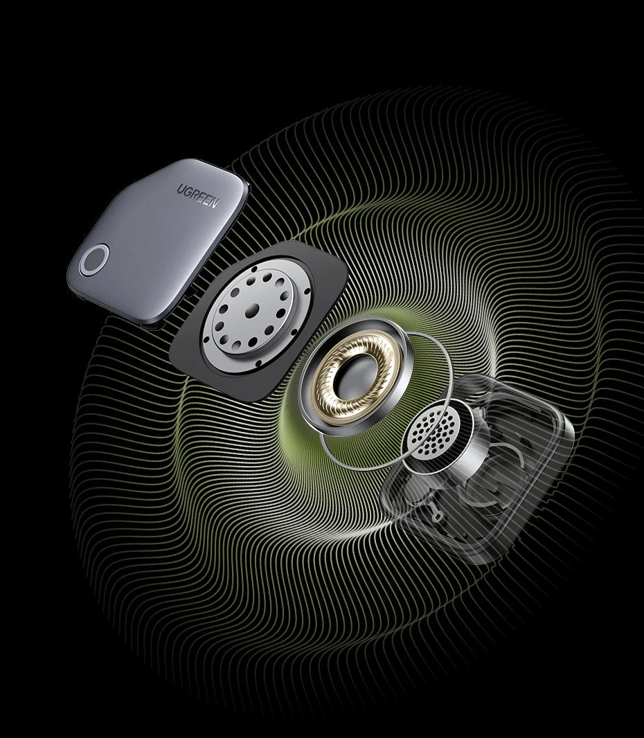 UGREEN Smart Bluetooth Tracker, Keys Finder Item Locator SmartTag Up to 2 Year Battery Phone Finder For Apple Find My (only IOS)