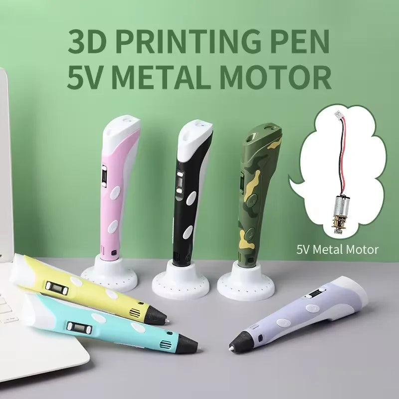 USB-Powered 3D Drawing Pen for 1.75mm PLA