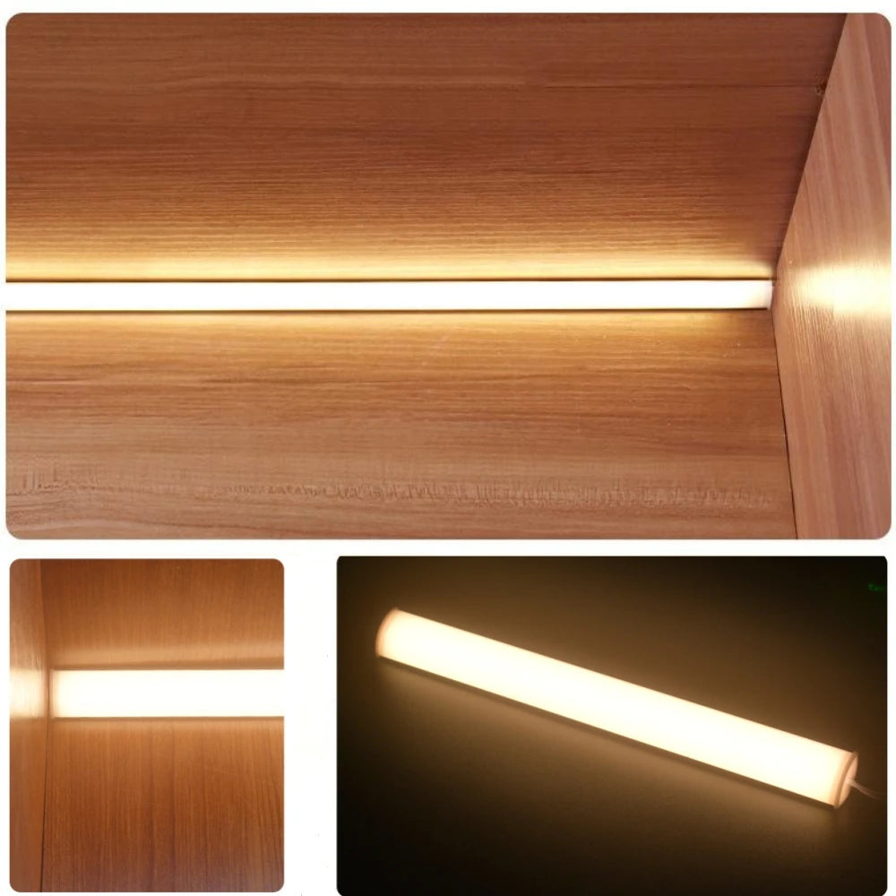 Barra de luz LED para armario de 12 V - Opciones de longitud