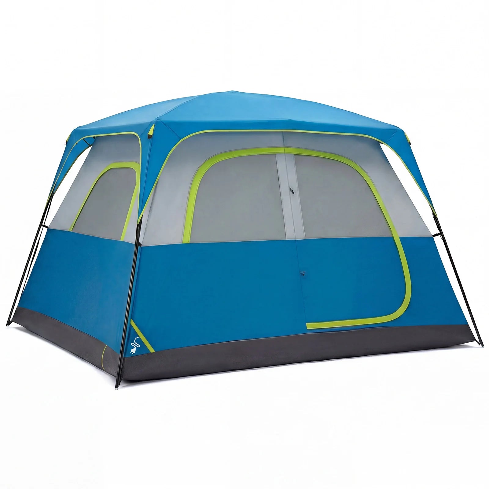 6 Person Camping Tent Waterproof Instant Setup Family Dome Shelter