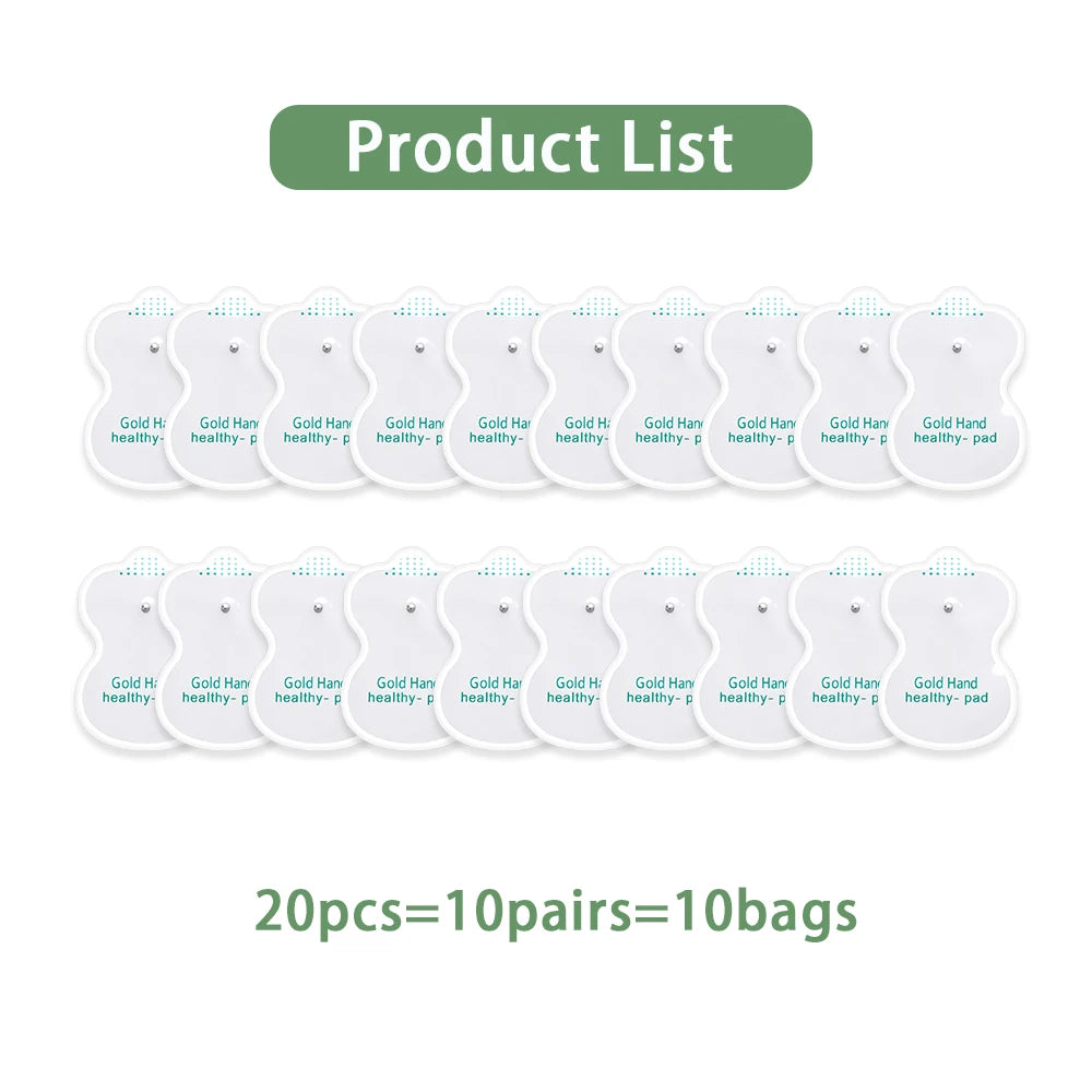 Digital TENS/EMS Pulse Massager Kits or 20 Replacement Pads