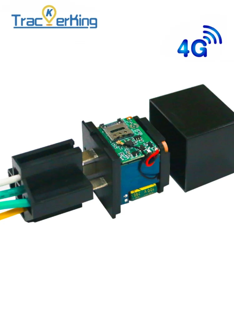 GPS-Tracker für Fahrzeuge 4G Relay DK09 ACC-Status Anhänger-Verdrängung Vibration SMS-Alarm Ölabschaltung 4G Tracking Locator