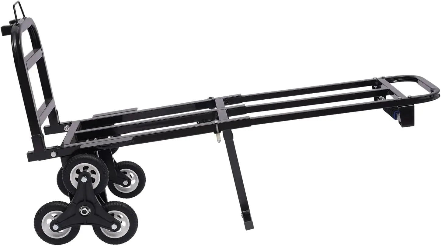 Stair Climbing Cart 460 lbs Folding Trolley with 6 Wheels