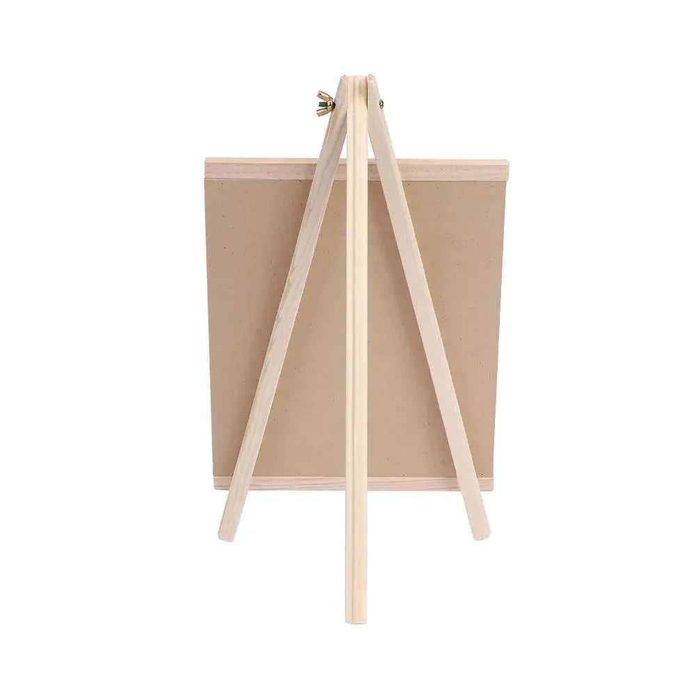 Wood-Framed Desktop Chalkboard Easel, S–L