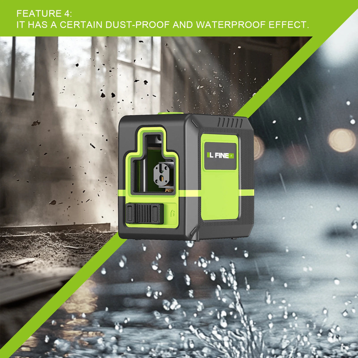 Two-Line Laser Level - Basic and Upgraded Kits