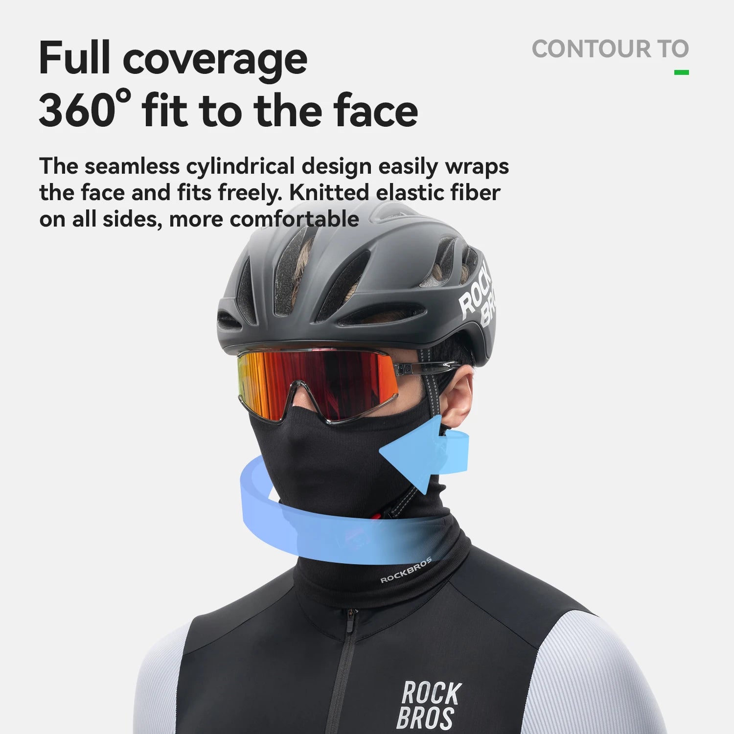 Cycling Face Mask Bandana Warmer for Outdoor Use
