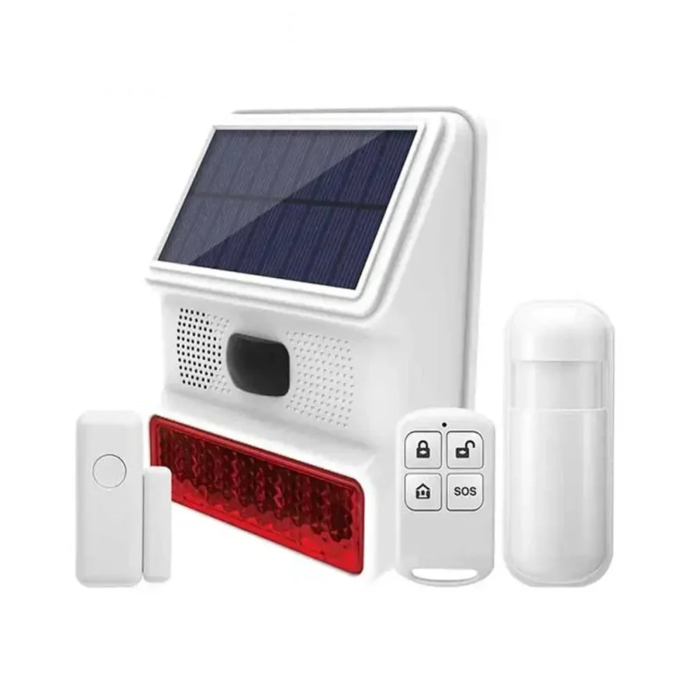 433MHz Wireless Solar Outdoor Alarm Siren