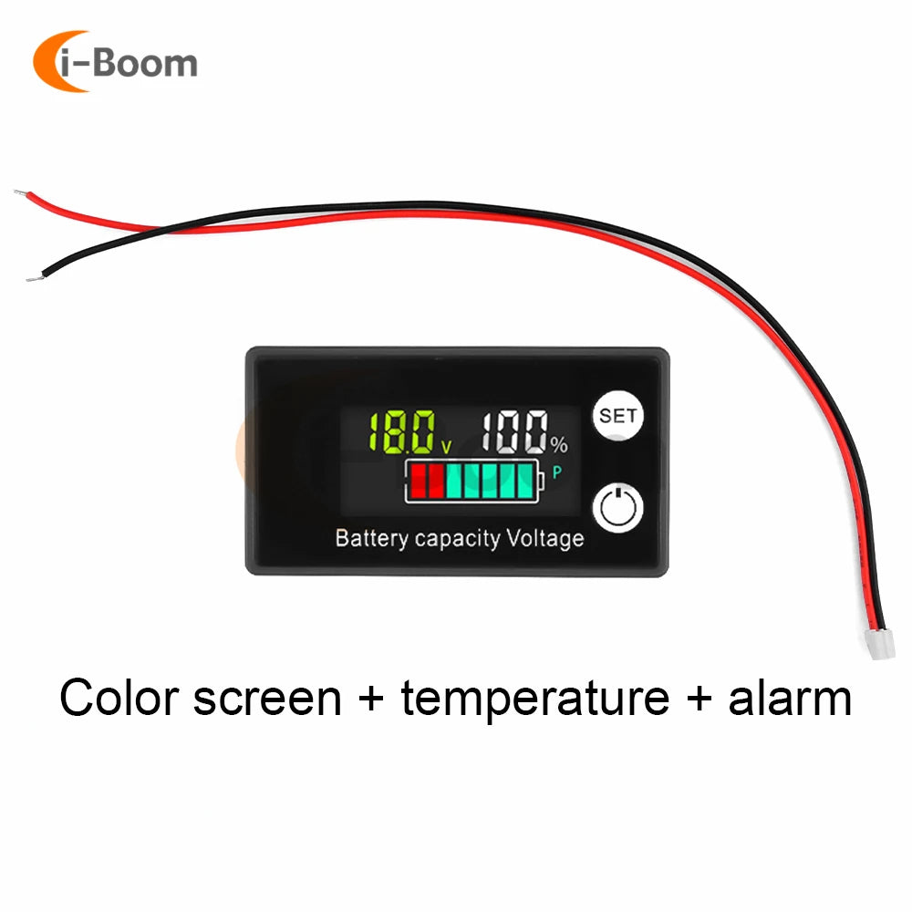 LCD Battery Voltage and Charge Indicator Module