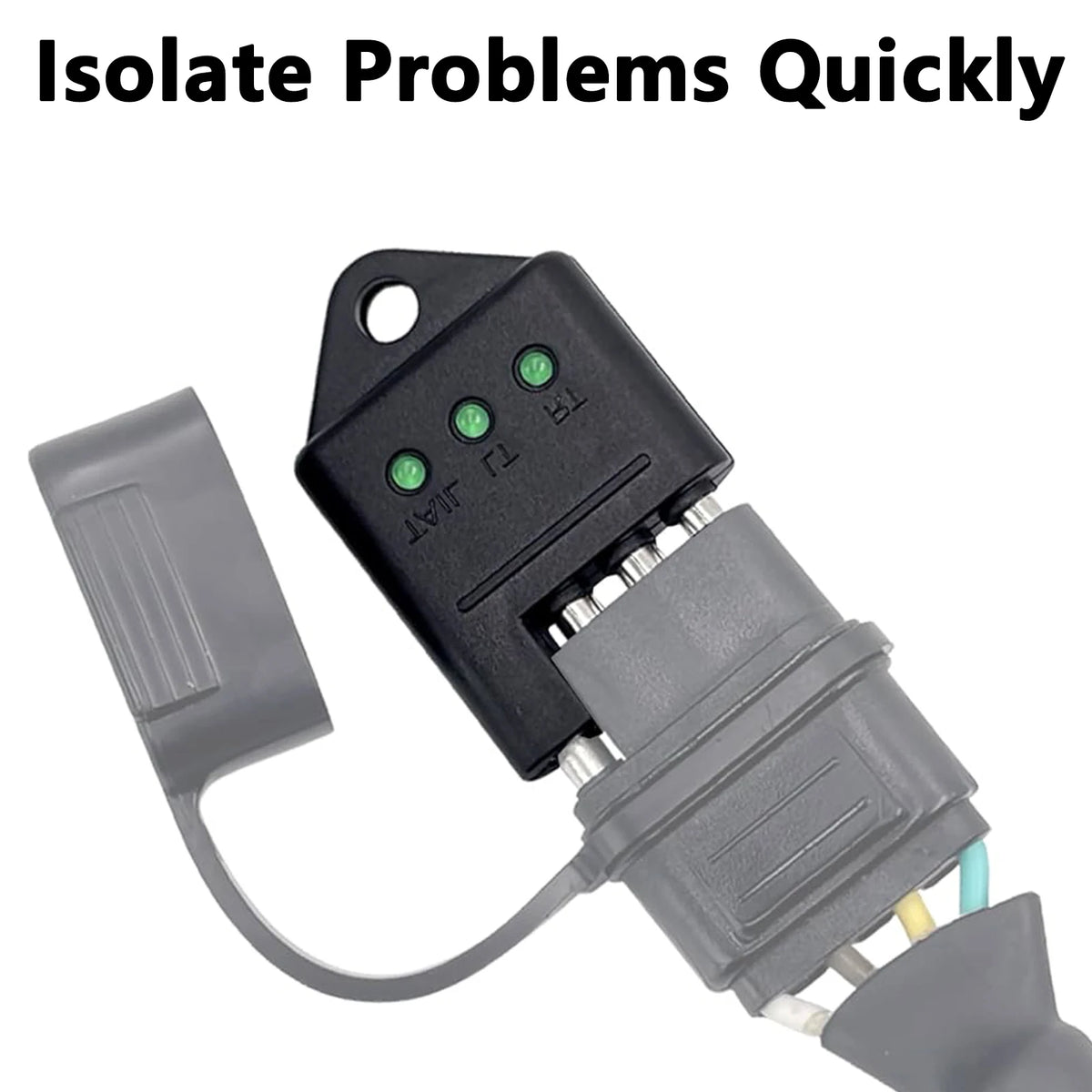 4-Pin Flat Trailer Light Circuit Tester