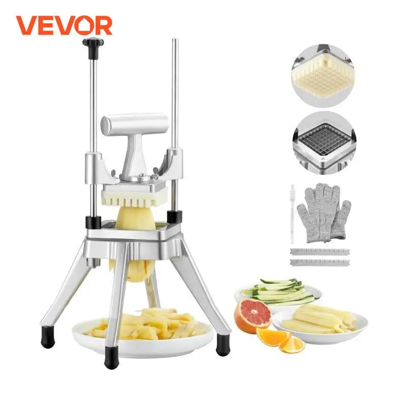 Commercial Vegetable Chopper 3/8" Heavy Duty Fruit Dicer