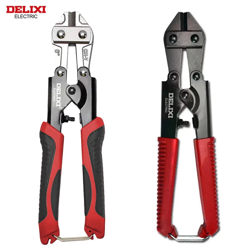 8-Inch Compact Bolt Cutters with Compound-Link Handles