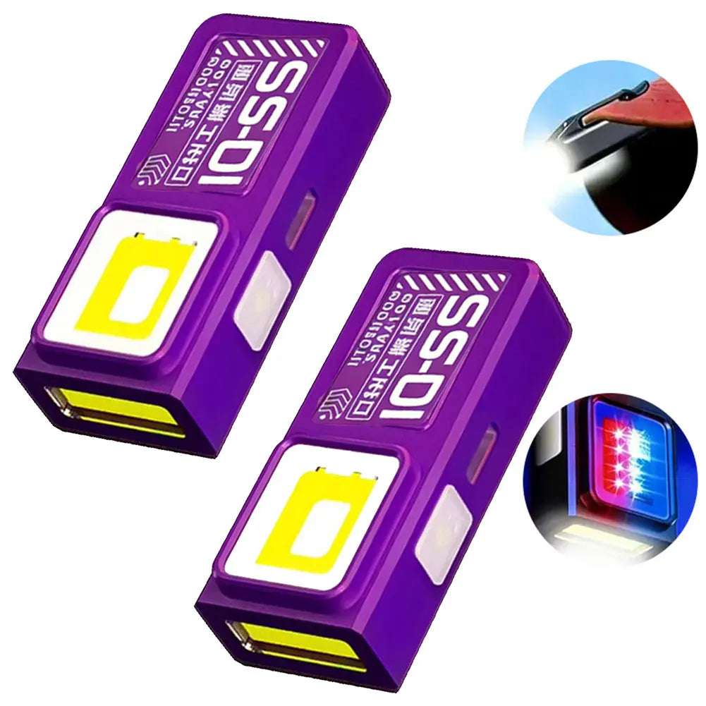 Mini Rechargeable Clip Light with Magnet