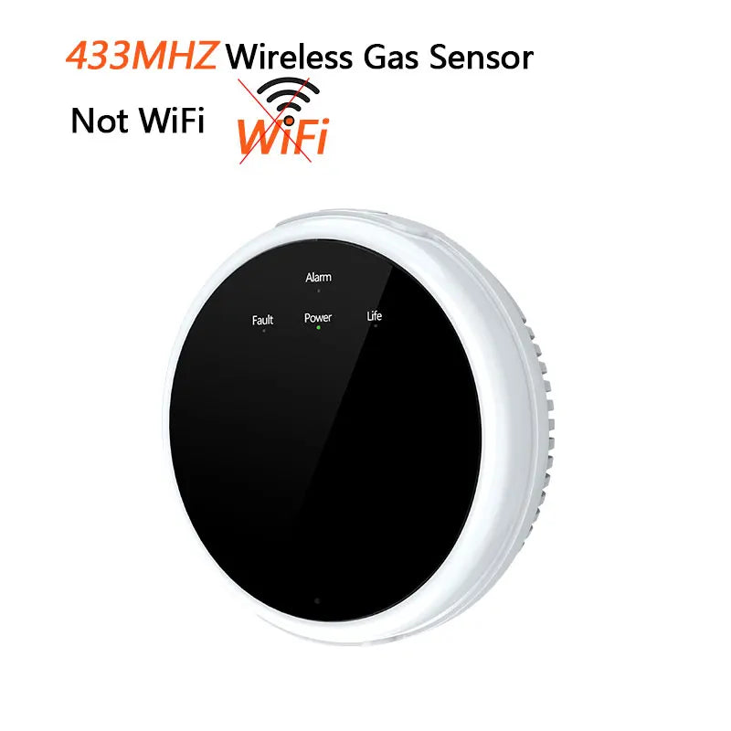 GS20 Wireless Combustible-Gas Alarm, 433 MHz