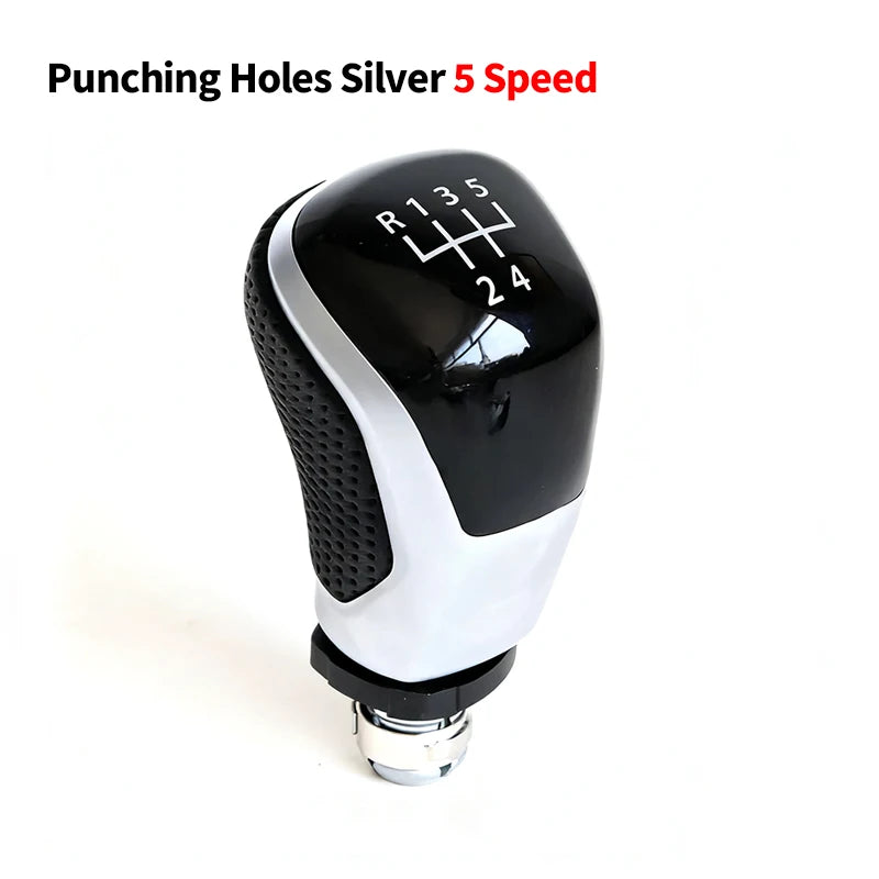 12mm 5 6 Speed Car Shift Gear Knob Lever For VW Golf Polo Bora Passat Ibiza 6J Seat Leon Mk1 Skoda Audi A4 B6 B7 B8 A6 A3