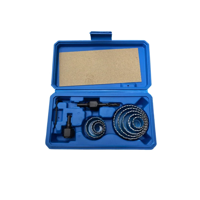 11-Piece Hole Saw Set for Thin Wood