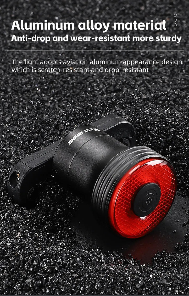 Smart Bicycle Tail Light — USB-C