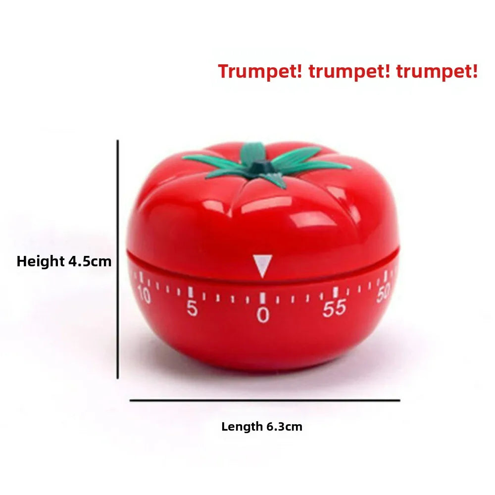 Wind-Up Kitchen Timer in Two Sizes, No Batteries Needed