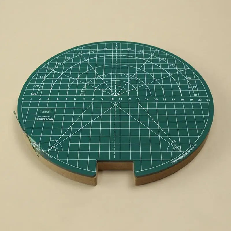 Rotating Table-Tennis Rubber Cutting Mat Set