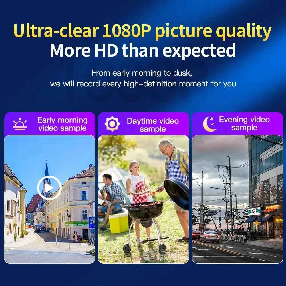 1080P Hidden Action Camera with Voice Recorder and Clip