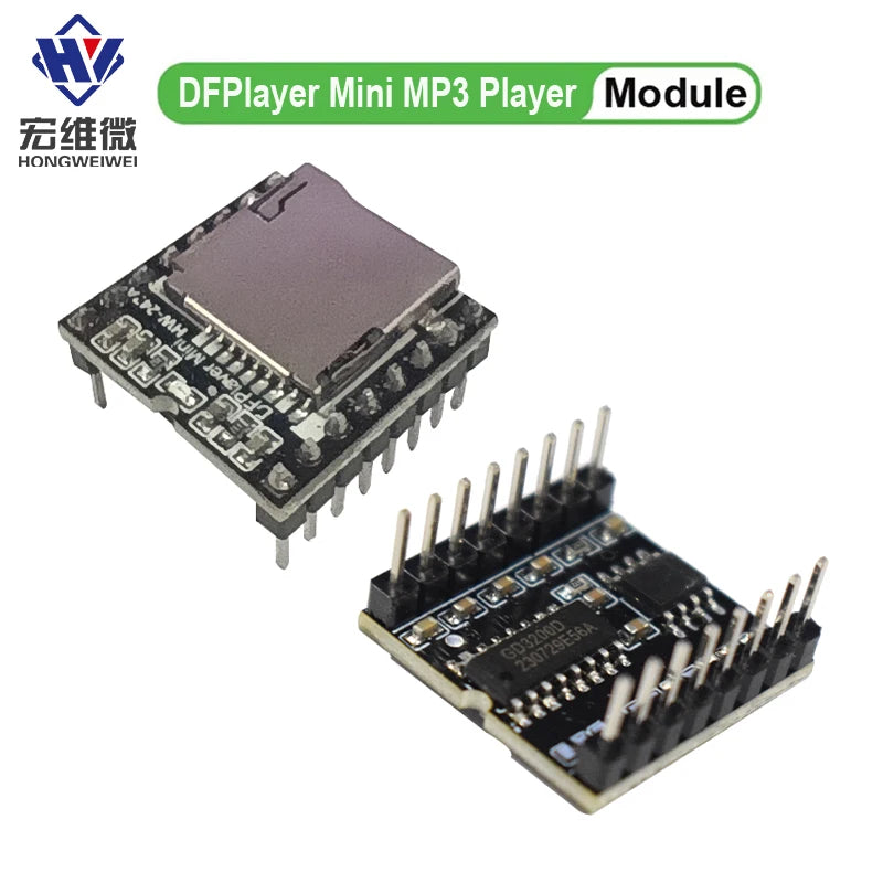 DFPlayer Mini MP3 Audio Player Module with TF and USB Support