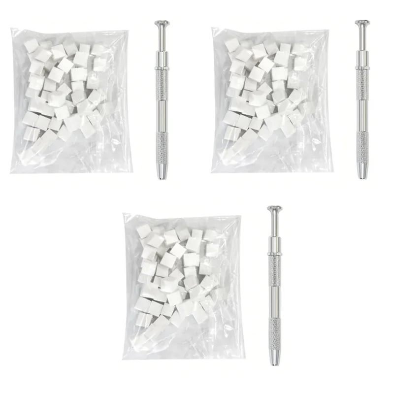 50/150pcs Ombre Sponge for Nails Soft Gradient Nail Sponge with Grabbing Pen Ombre Nail Brush French Tip Tool Manicure Design