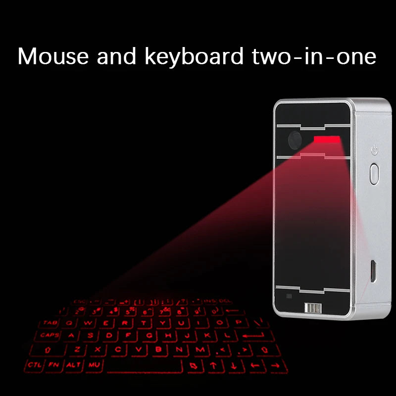 Clavier projection laser virtuel Bluetooth portable