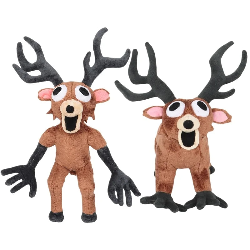 New 38cm 99 Nights In The Forest Deer Plush Toys Movie Stuffed Animals Deer Toy Fans Birthday Gifts Toys for Kids Halloween Gift