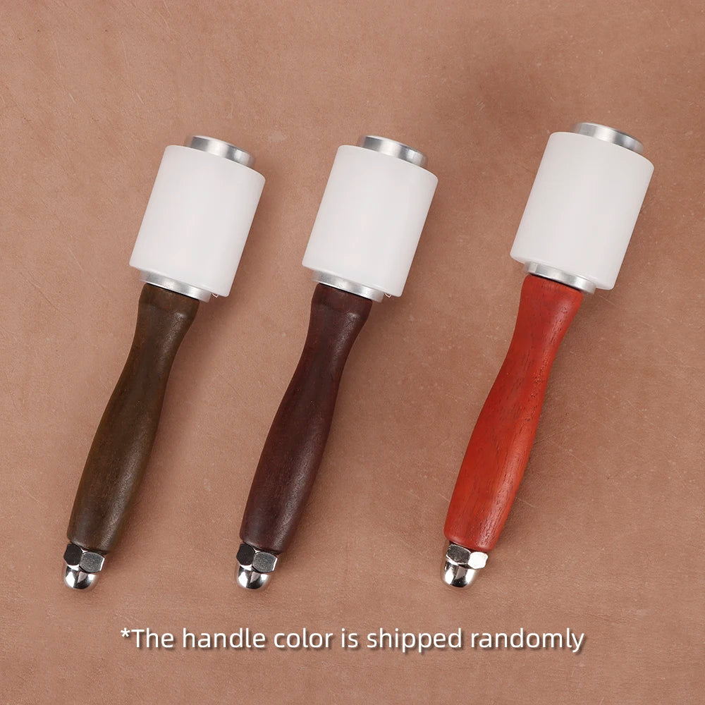 Nylon-Head Leathercraft Mallet, Two Shape Options
