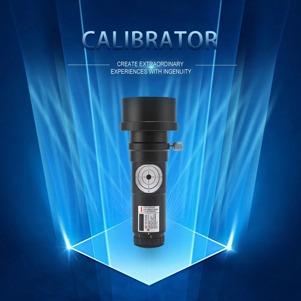 Oculaire de collimation laser pour télescopes newtoniens avec bague d'adaptation