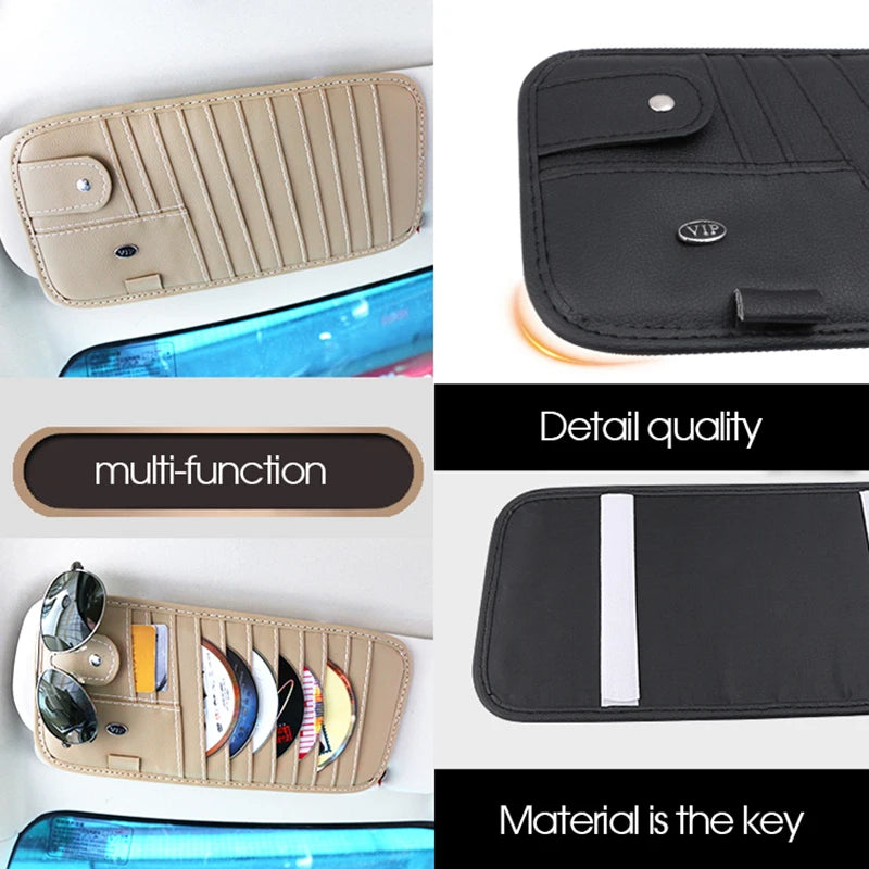 Car Sun-Visor CD and Essentials Organiser