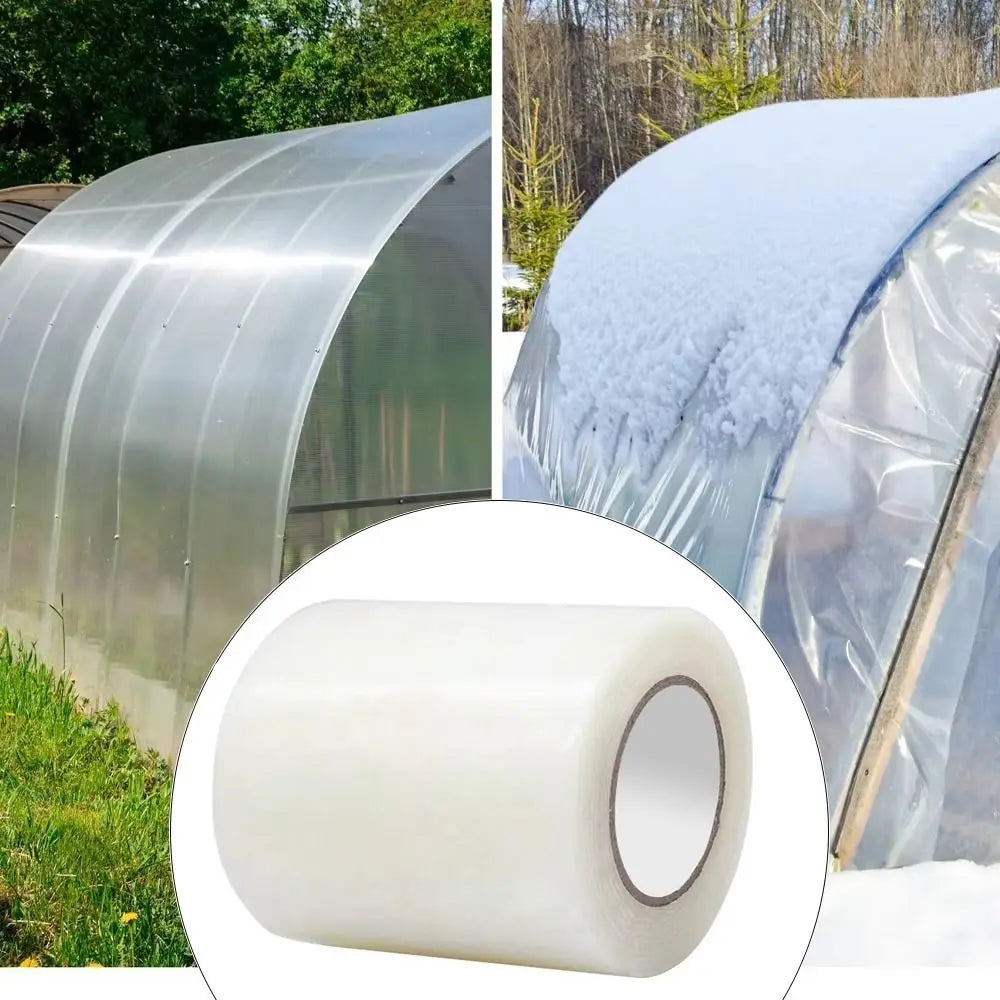 Clear Greenhouse Film Repair Tape, 10 m