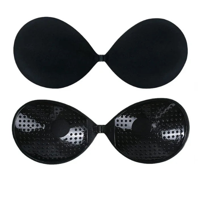 Women Sexy Invisible Strapless Adhesive Stick Bra Strapless Push Up Bras Backless Lingerie Seamless Silicone Bralette Underwear